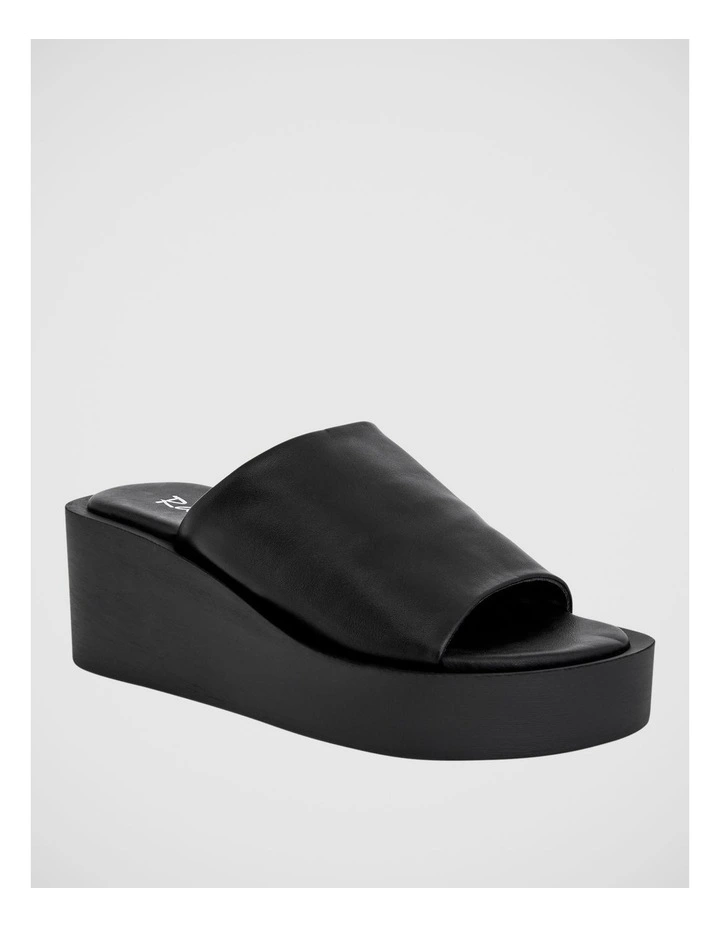 Noah Wedge Slide in Black image 2