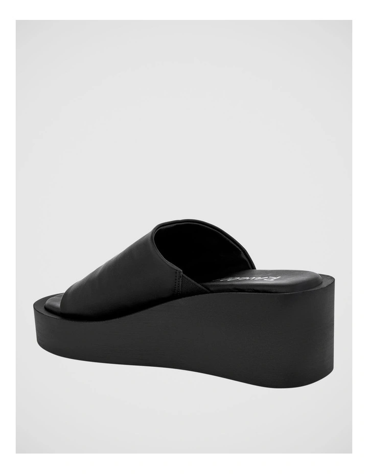 Noah Wedge Slide in Black image 3