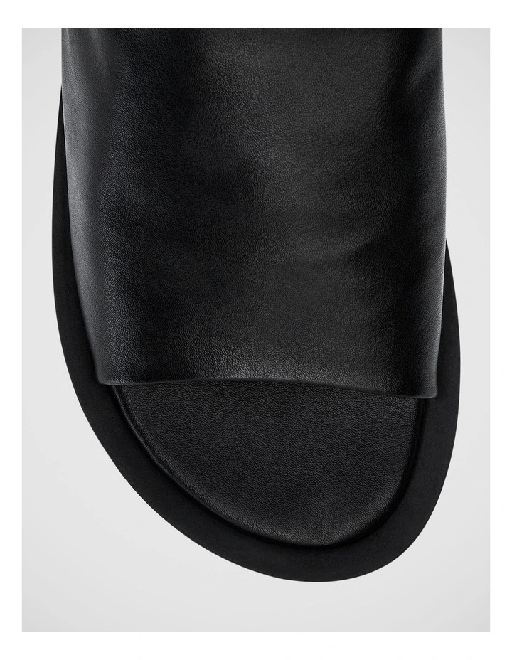Noah Wedge Slide in Black image 4
