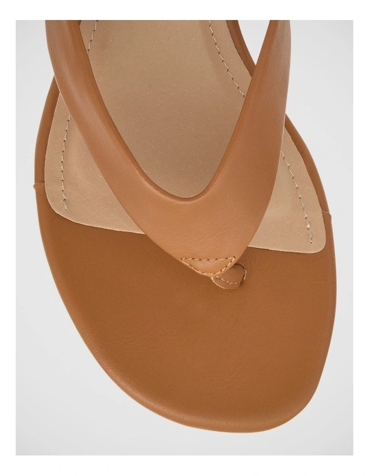 Quinn Wedge Sandal in Tan image 4