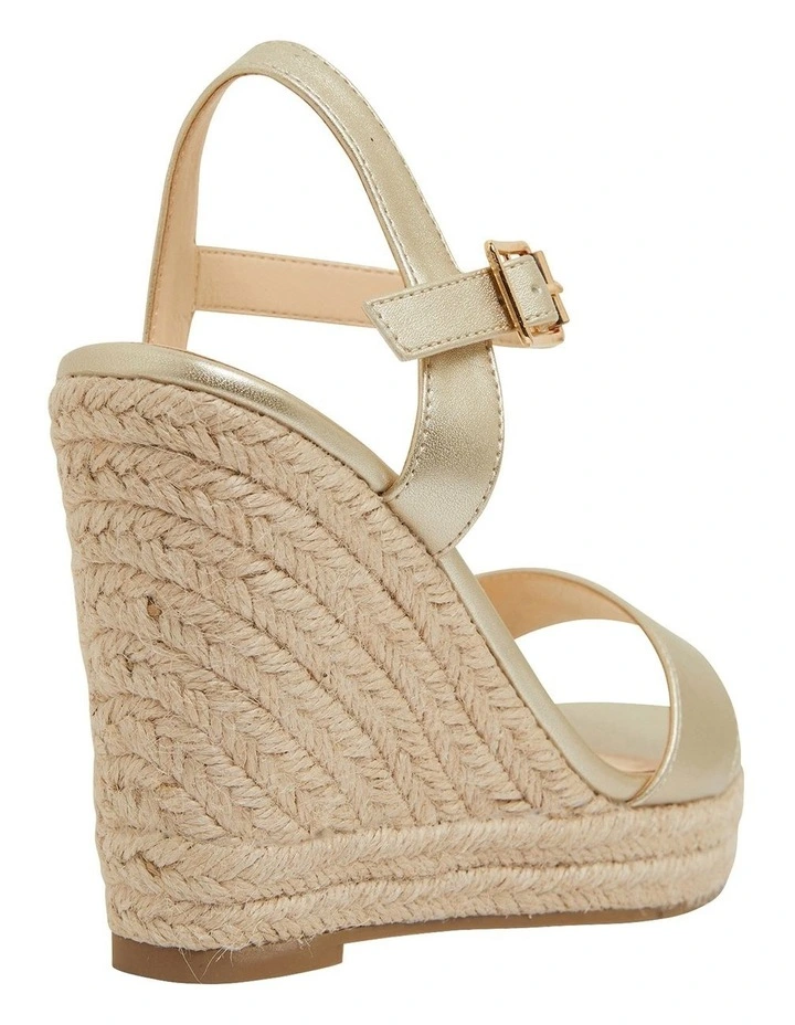 Amato Soft Gold Metallic Sandals image 4