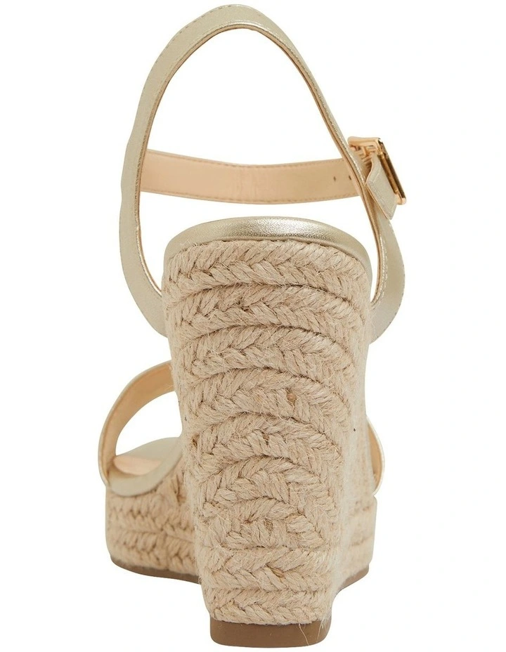 Amato Soft Gold Metallic Sandals image 5