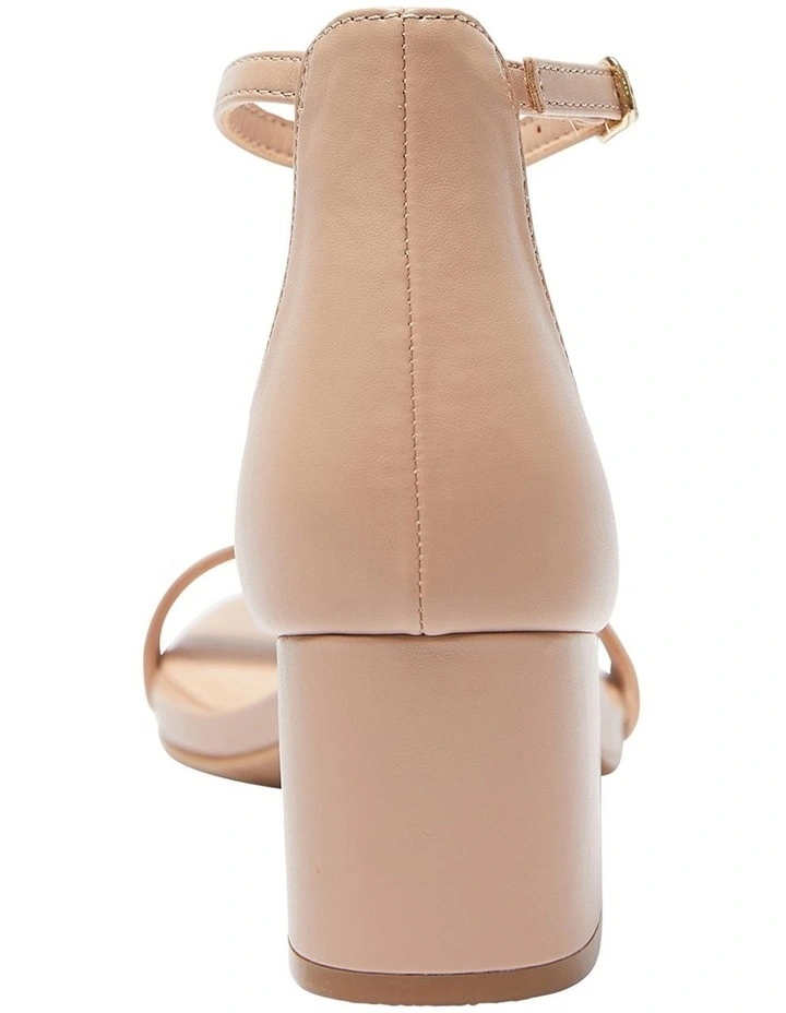 Roxy Sandals In Blush Smooth image 5