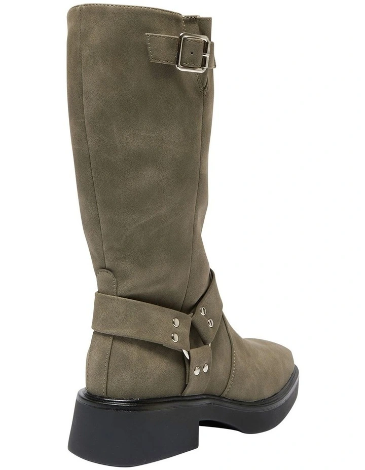 Engine Boots in Taupe Nubuck image 4