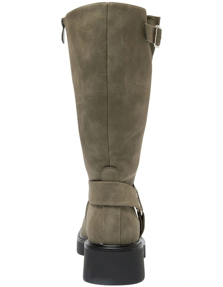 Engine Boots in Taupe Nubuck image 5