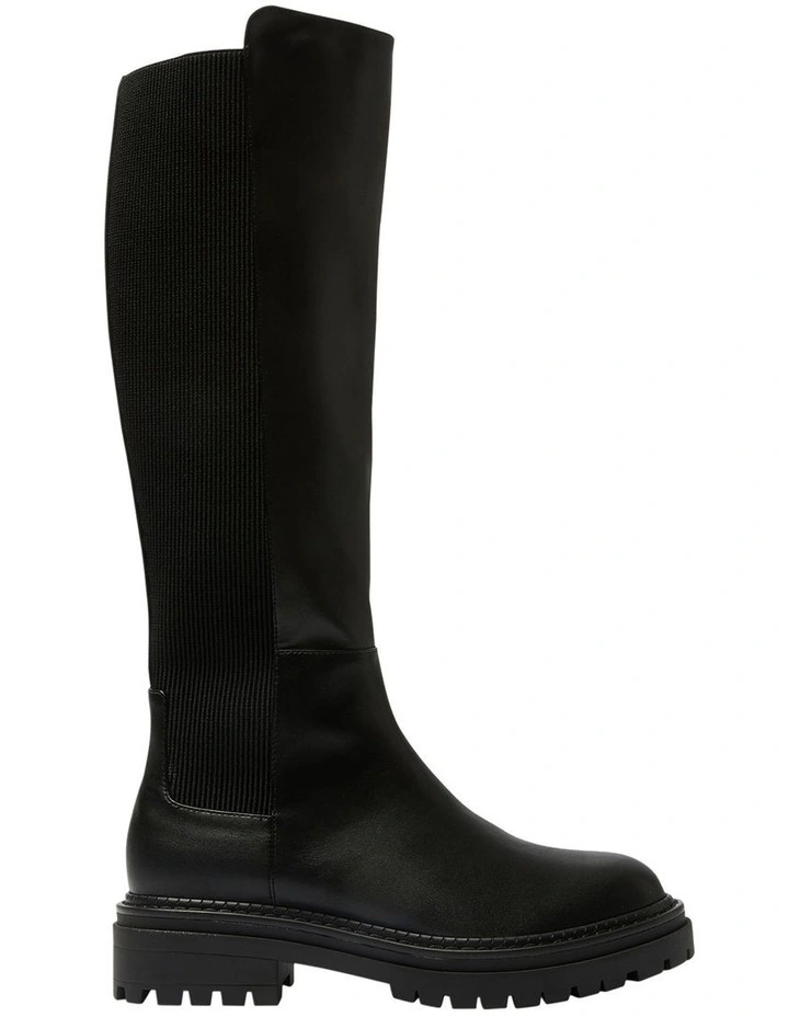 Hunter Knee Boots in Black image 1