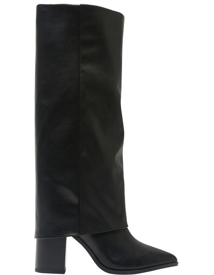 Deputy Knee Boot in Black image 1