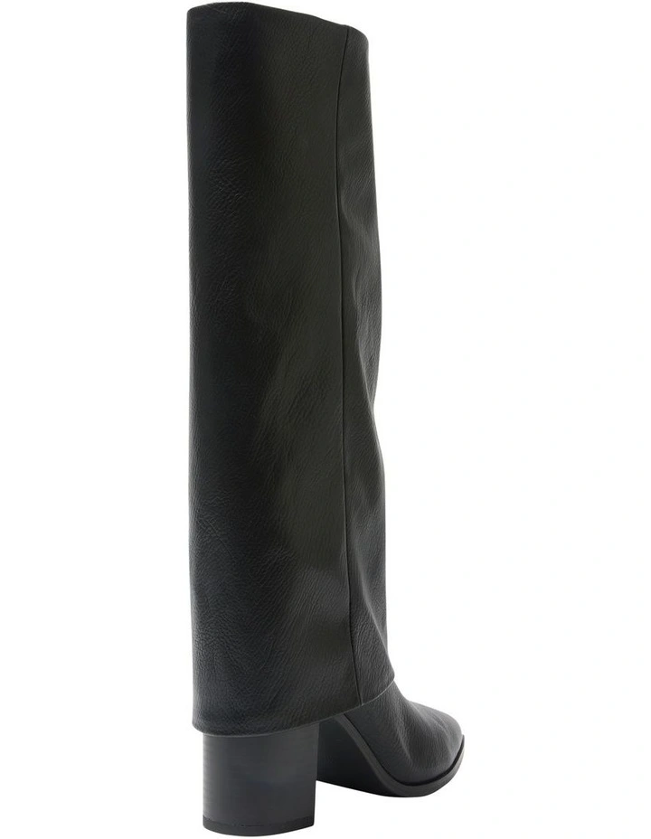 Deputy Knee Boot in Black image 4