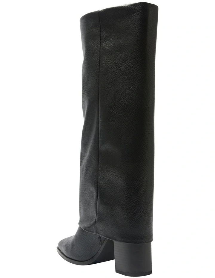 Deputy Knee Boot in Black image 6