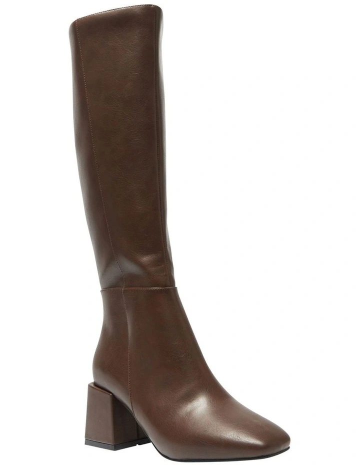 Tabby Boots in Chocolate image 2