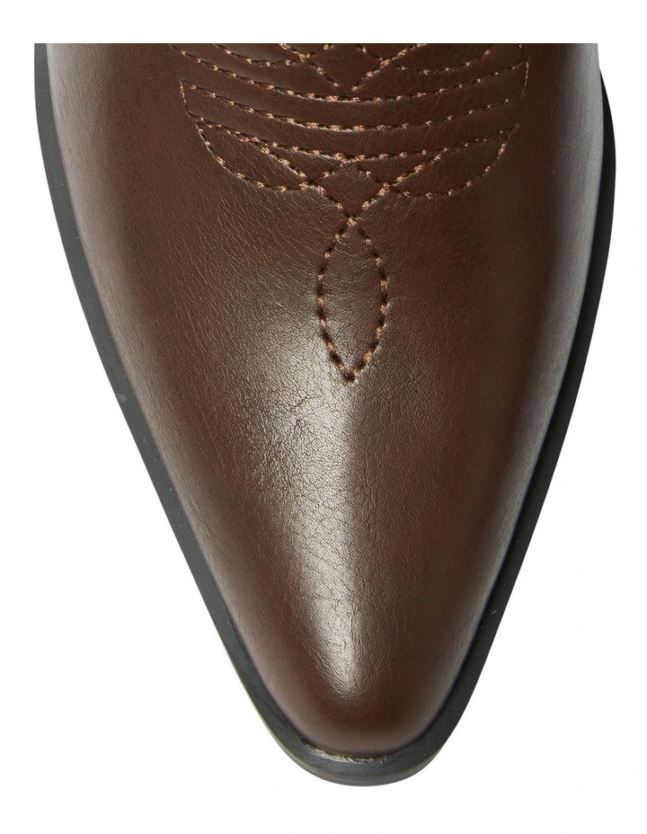 Nash Western Boots in Chocolate image 7