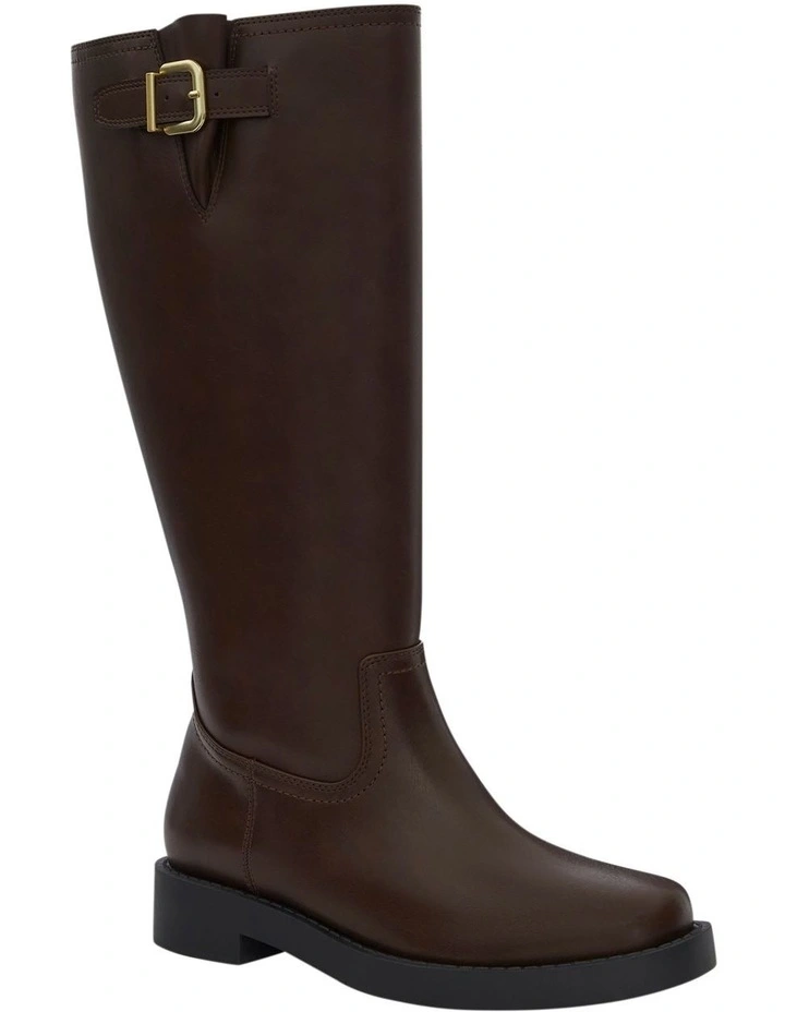 Tivy Boots in Chocolate image 2