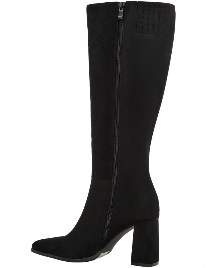 Clara Boots in Black Micro image 3