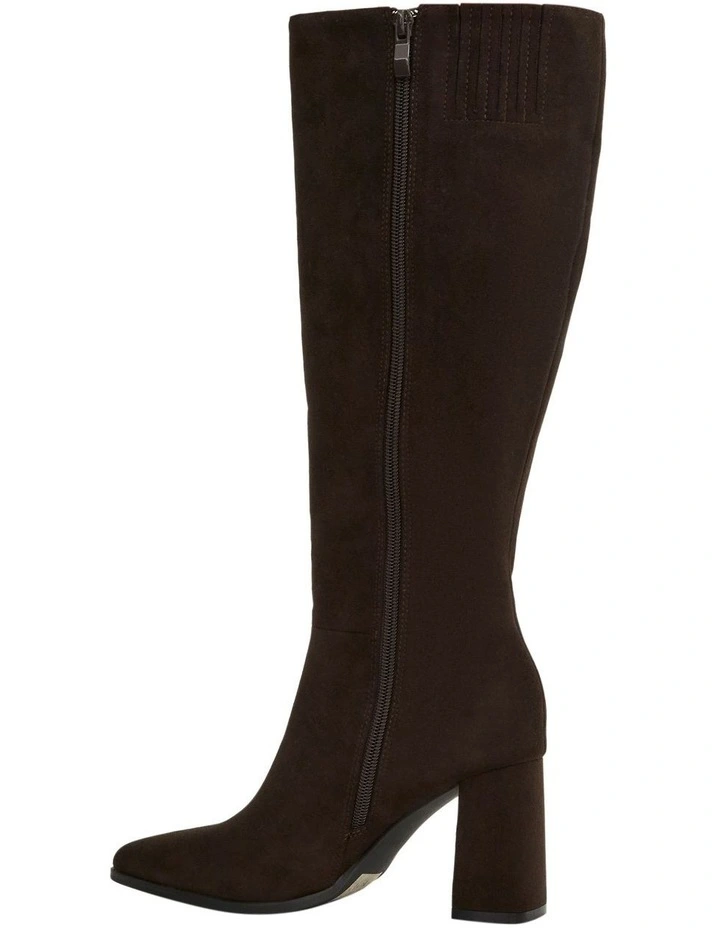 Clara Boots in Chocolate Micro image 3