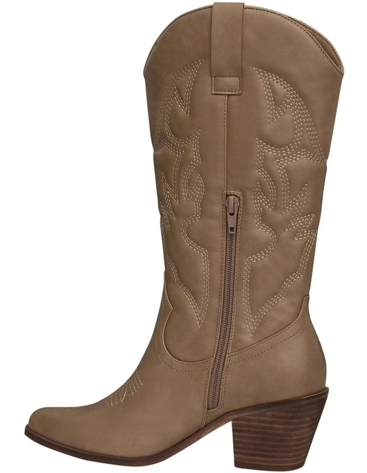 Nash Western Boots in Natural image 3