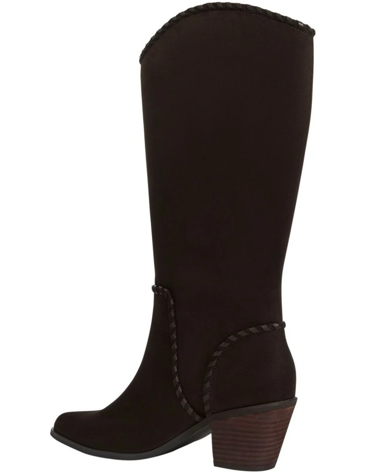 Canyon Western Boots in Chocolate Micro image 3