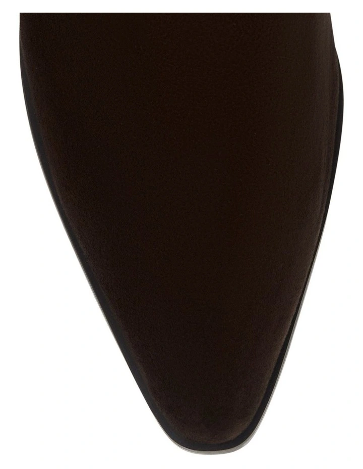 Canyon Western Boots in Chocolate Micro image 4