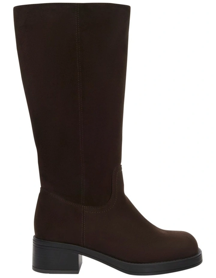Rebel Boots in Chocolate Micro image 1