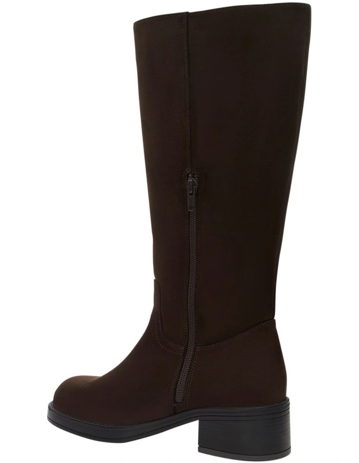 Rebel Boots in Chocolate Micro image 3