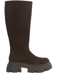 Rapture Boots in Chocolate Micro