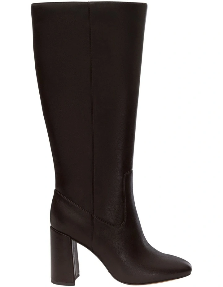 Misha Knee Boot in Chocolate image 1