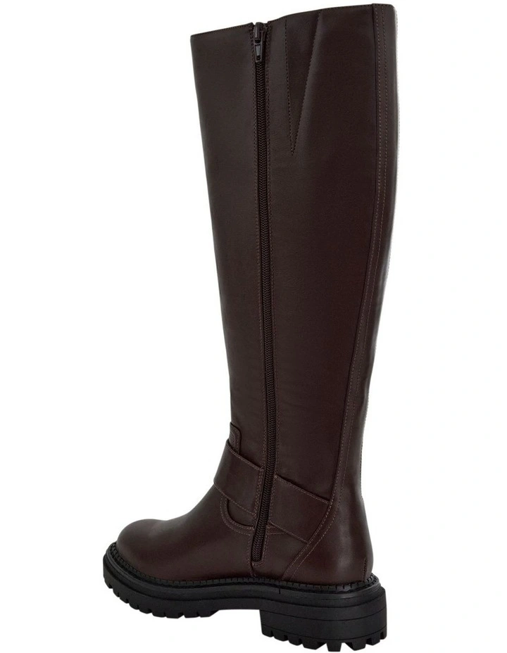 Highway Knee Boots in Chocolate image 3