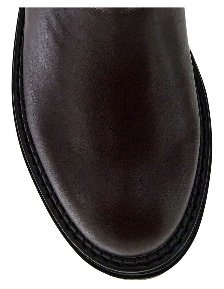 Highway Knee Boots in Chocolate image 4