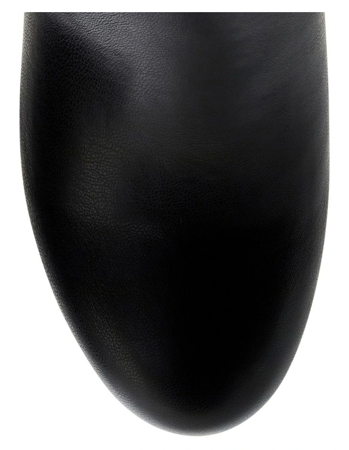 Zest Knee Boots in Black Stretch image 4