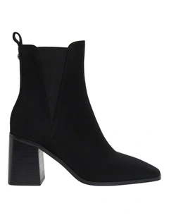 Major Boots in Black Micro