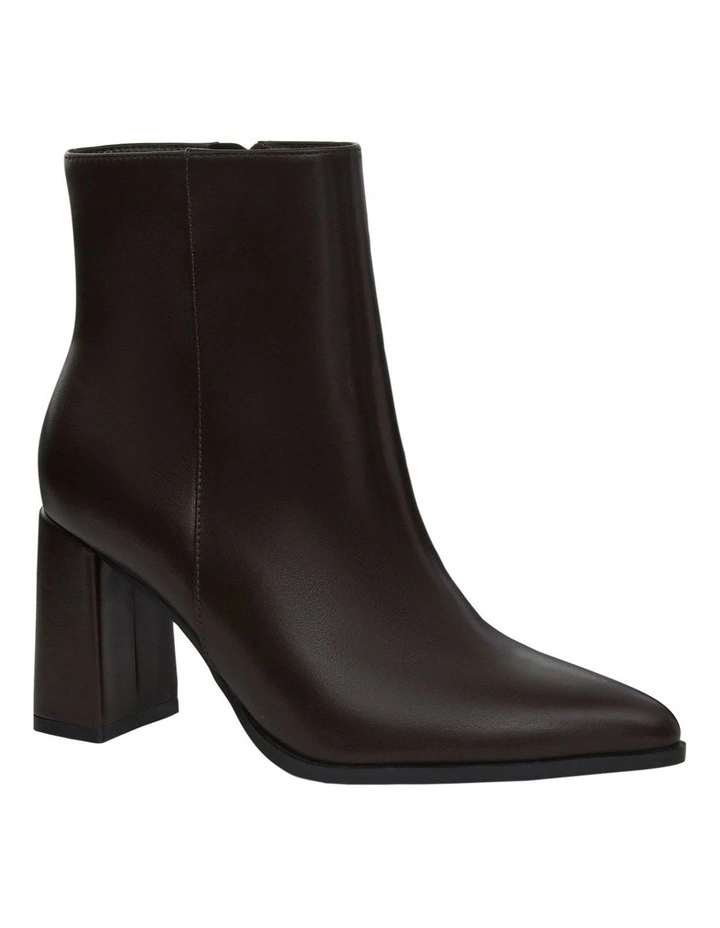 Coco Ankle Boots in Chocolate Smooth image 2
