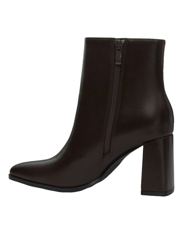 Coco Ankle Boots in Chocolate Smooth image 3