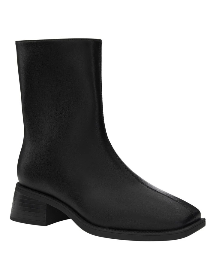 Lyon Ankle Boots in Black image 2