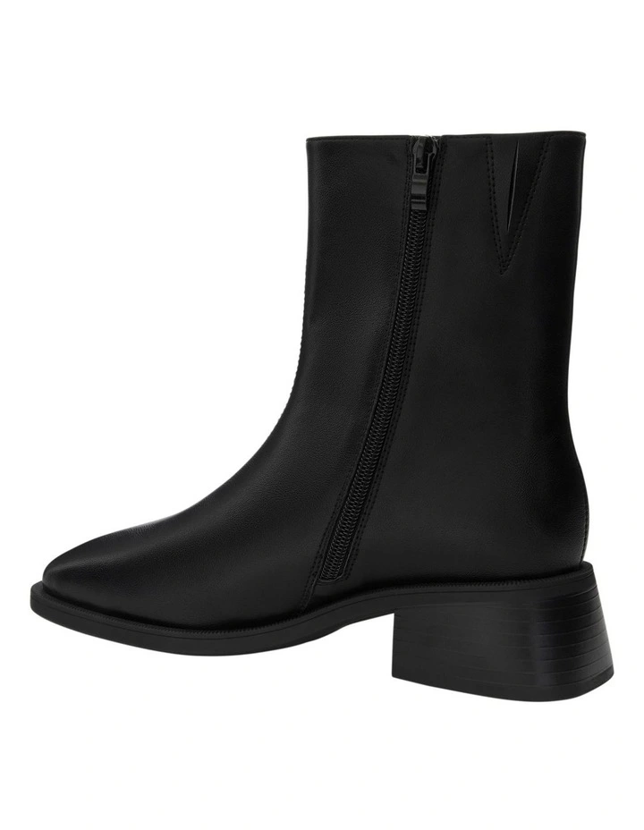 Lyon Ankle Boots in Black image 3