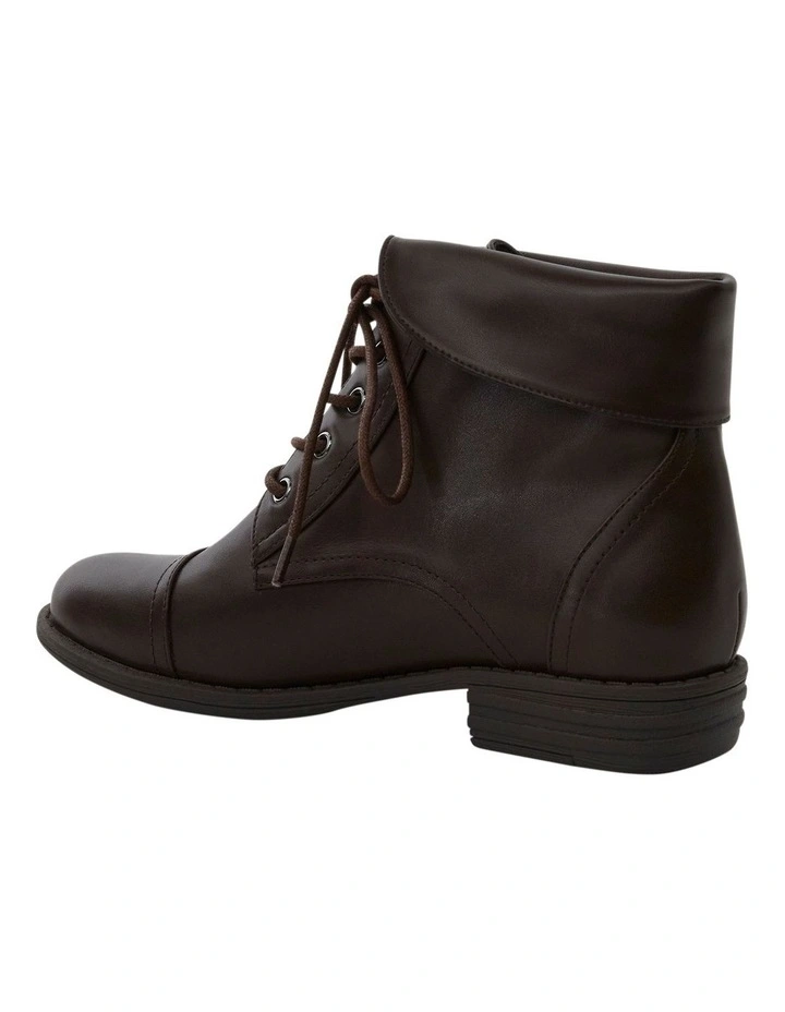 Storm Ankle Boots in Chocolate image 3