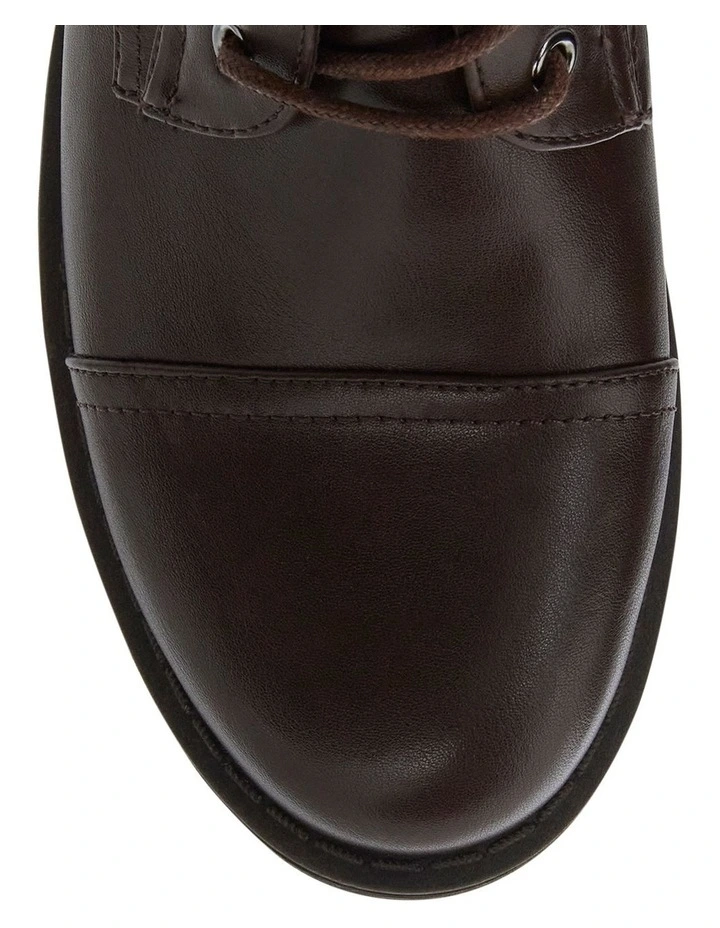 Storm Ankle Boots in Chocolate image 4