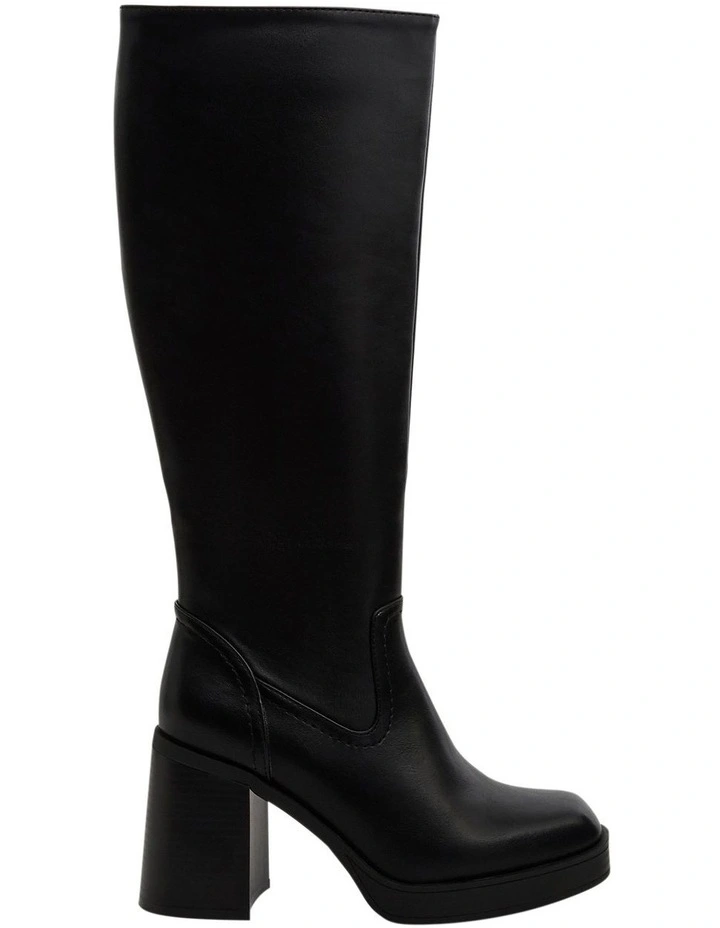 Tahlia Knee Boots in Black image 1