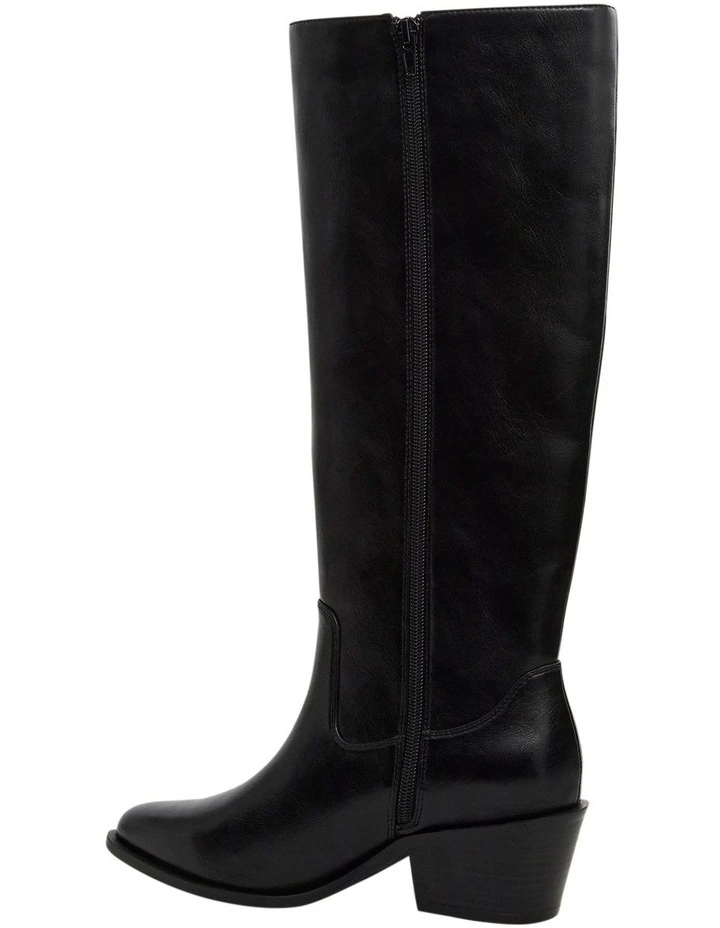 Phoenix Western Boots in Black image 3