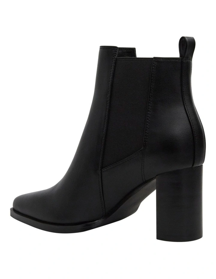 Bolt Ankle Boots in Black image 3