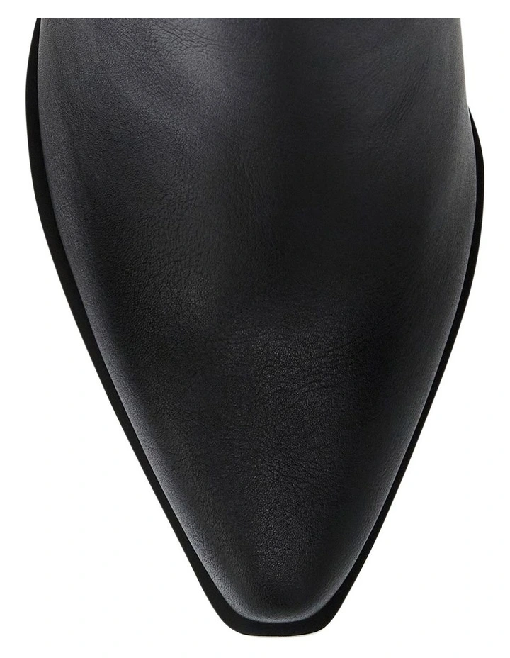 Bolt Ankle Boots in Black image 4
