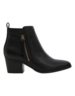 Empire Ankle Boots in Black