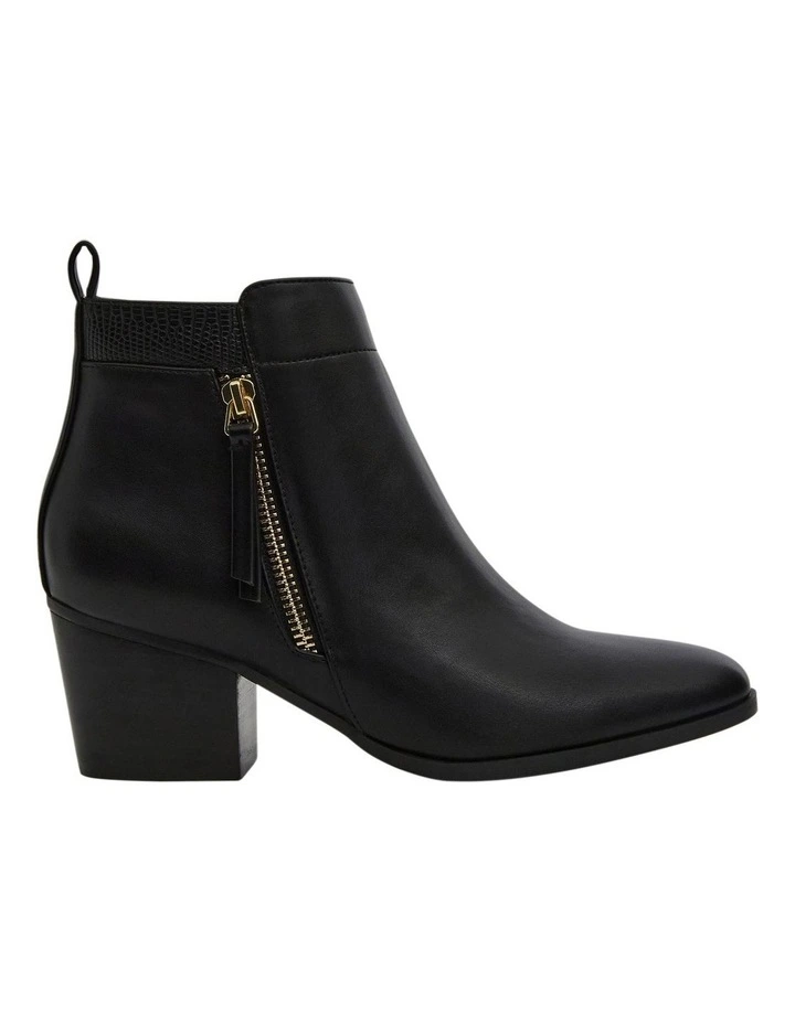 Empire Ankle Boots in Black image 1