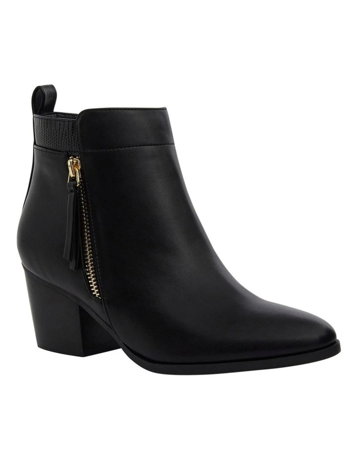 Empire Ankle Boots in Black image 2
