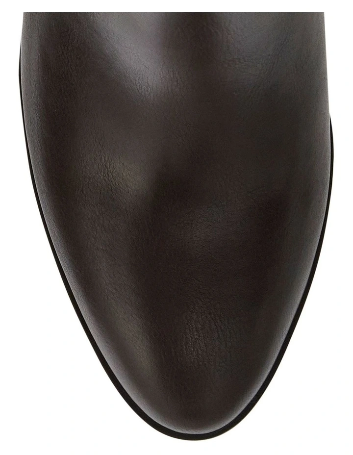 Empire Ankle Boots in Chocolate image 4