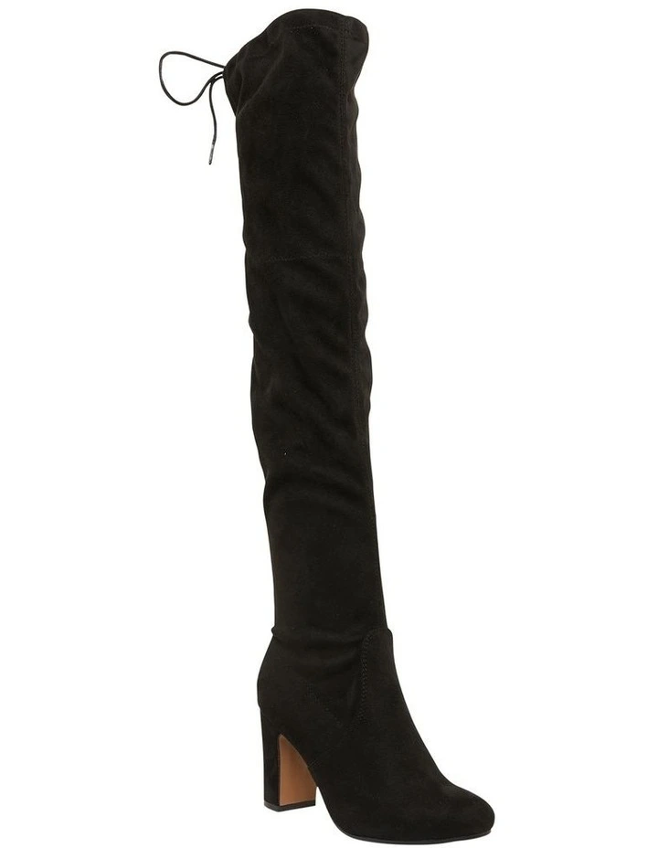 Zest  Boots in Black Micro image 3