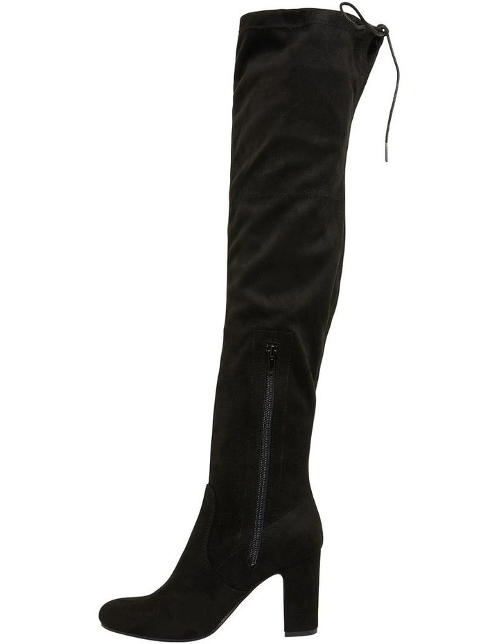 Zest  Boots in Black Micro image 4