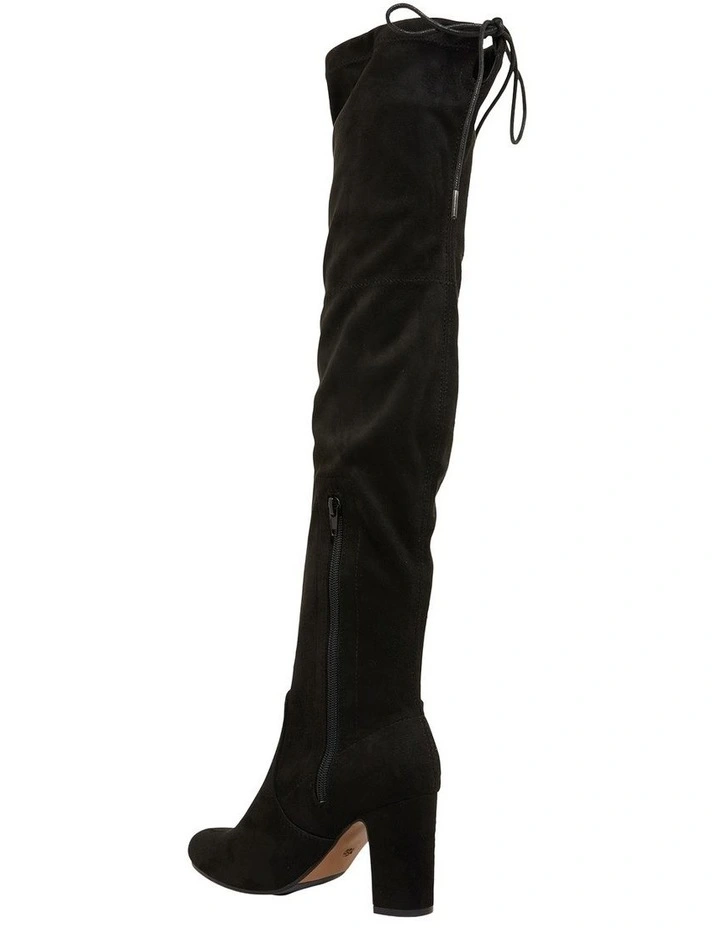 Zest  Boots in Black Micro image 5