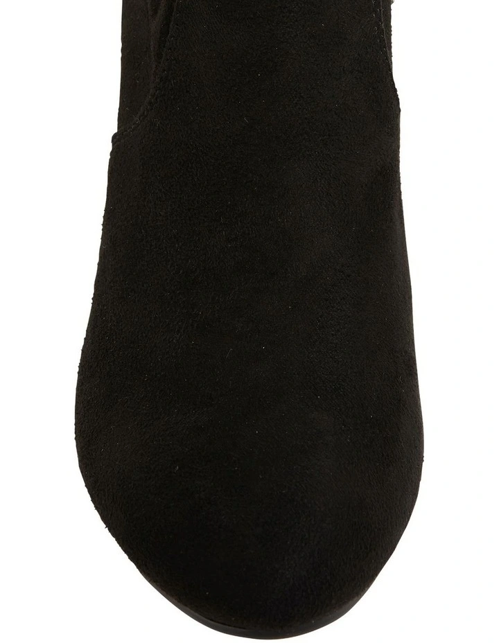 Zest  Boots in Black Micro image 6