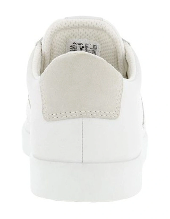 Street Lite Leather Sneaker in White image 6
