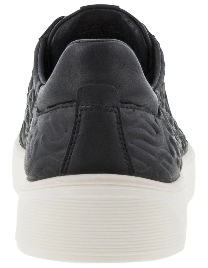 Street Tray Leather Sneaker in Black image 4