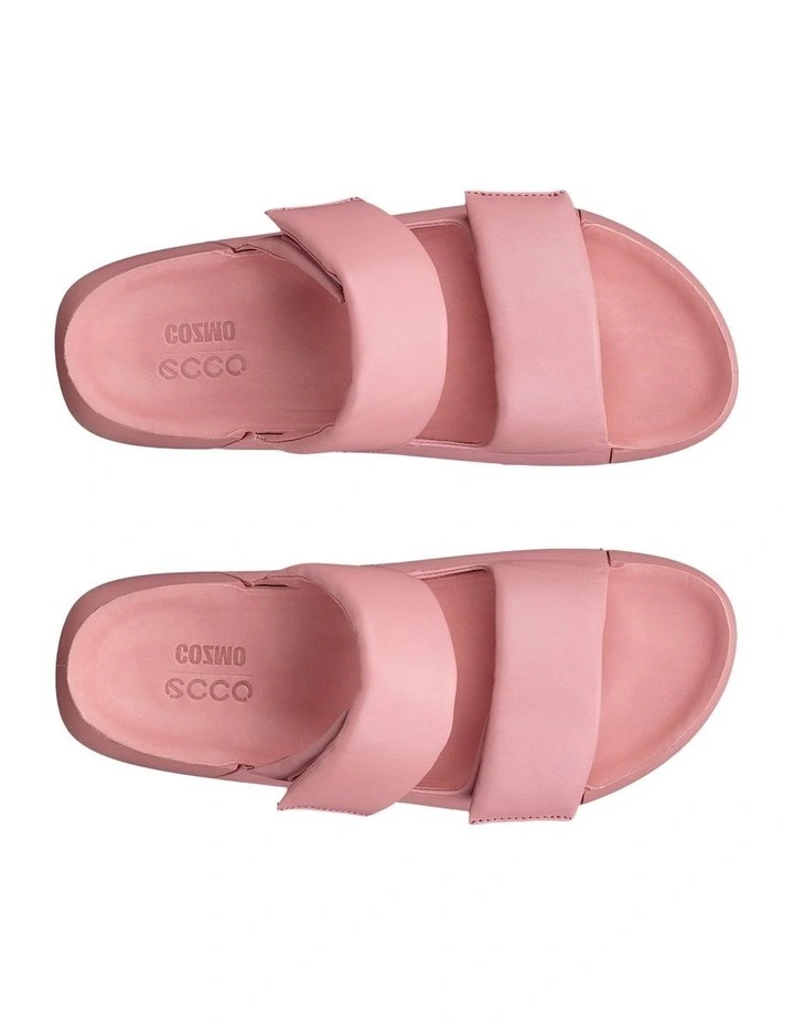 Cozmo Platform 2 Strap Sandal in Pink image 6